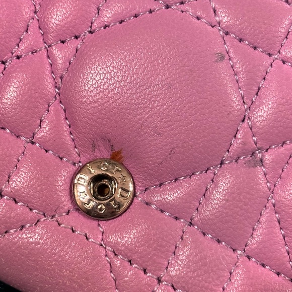 Dior Mini Lady Trifold Wallet - Picture 7 of 12